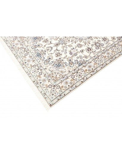 Tappeto Nain 9La Persia bianco grigio 128x202