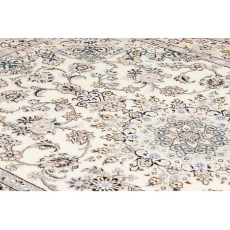 Tappeto Nain 9La Persia bianco grigio 128x202