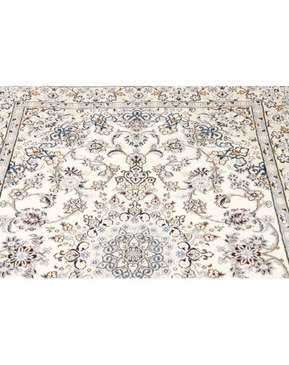 Tappeto Nain 9La Persia bianco grigio 128x202