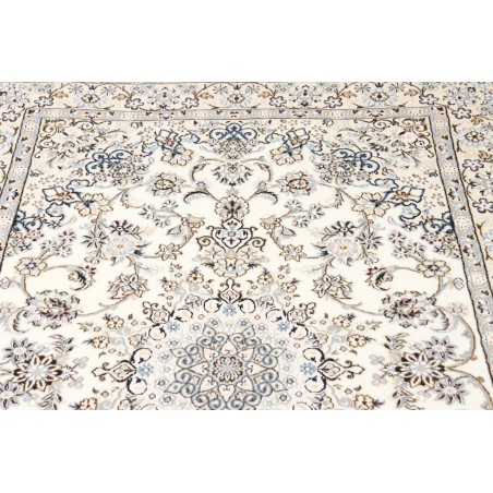 Tappeto Nain 9La Persia bianco grigio 128x202