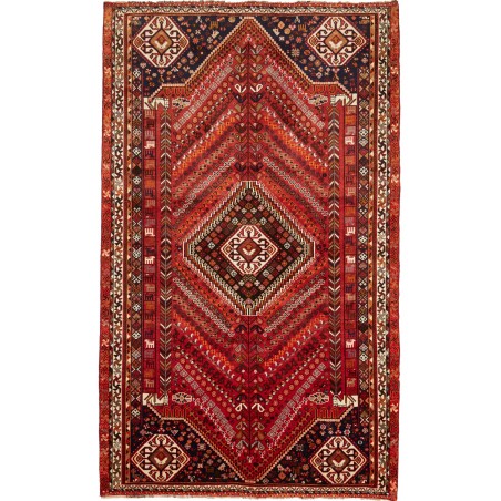 Tappeto Shiraz Persia marrone giallo 180x295
