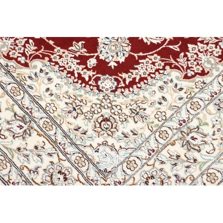 Tappeto Nain 9La Persia bianco marrone 150x256