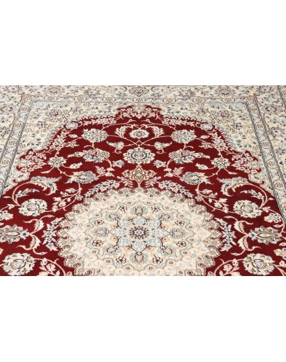 Tappeto Nain 9La Persia bianco marrone 150x256