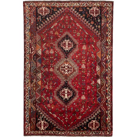 Tappeto Shiraz Persia marrone giallo 172x260