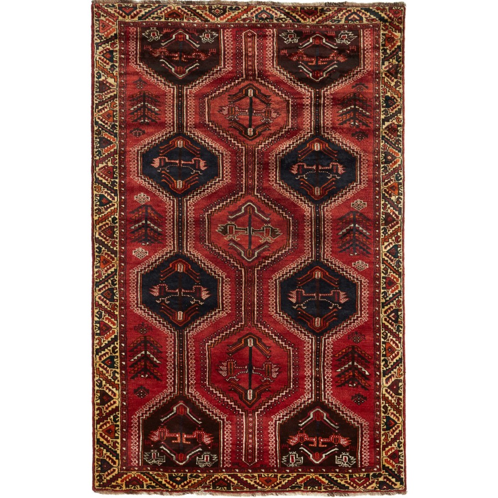 Tappeto Shiraz Fine Persia marrone 160x252 Tappeto Shiraz Fine Persia marrone 160x252