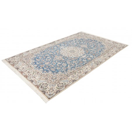 Tappeto Nain 9La Persia bianco azzurro 158x255