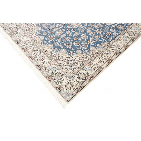 Tappeto Nain 9La Persia bianco azzurro 158x255