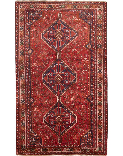 Tappeto Shiraz Fine Persia marrone grigio 155x259
