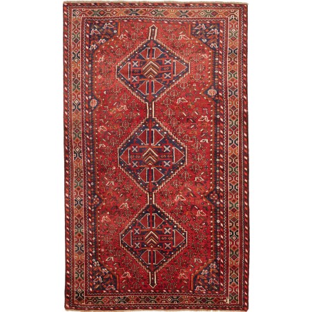 Tappeto Shiraz Fine Persia marrone grigio 155x259