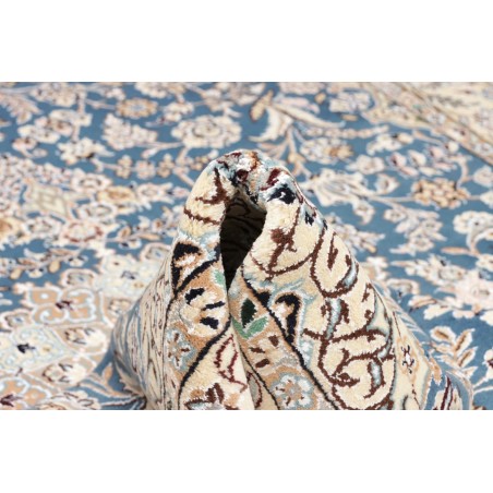Tappeto Nain 9La Persia bianco azzurro 158x255