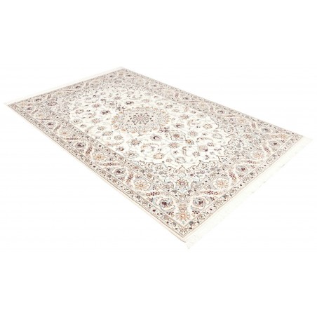 Tappeto Nain 9La Persia bianco azzurro 159x252