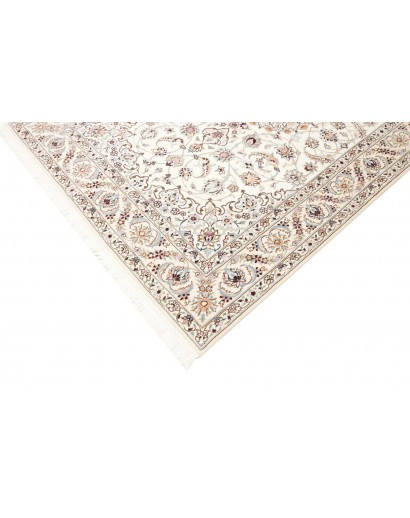 Tappeto Nain 9La Persia bianco azzurro 159x252