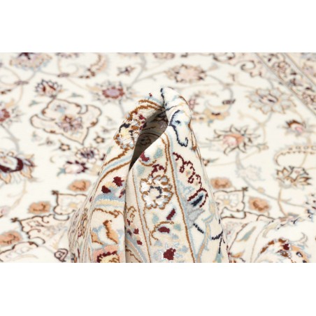 Tappeto Nain 9La Persia bianco azzurro 159x252