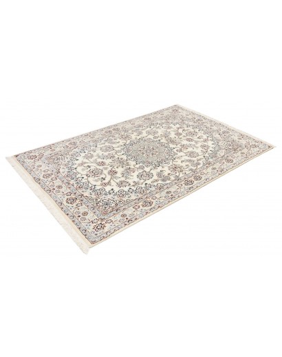 Tappeto Nain 9La Persia bianco verde 130x200