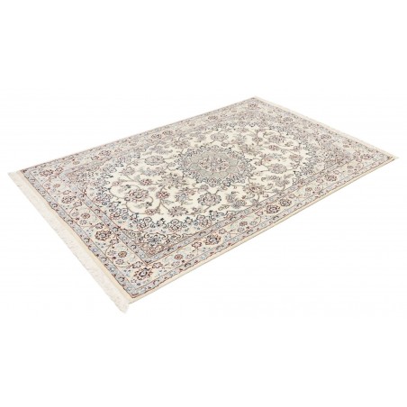 Tappeto Nain 9La Persia bianco verde 130x200