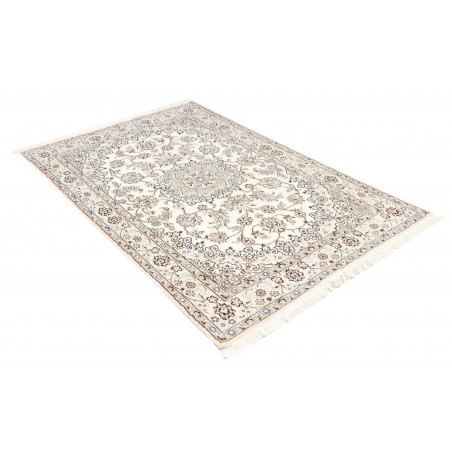 Tappeto Nain 9La Persia bianco verde 130x200