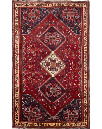 Tappeto Shiraz Persia marrone giallo 175x287