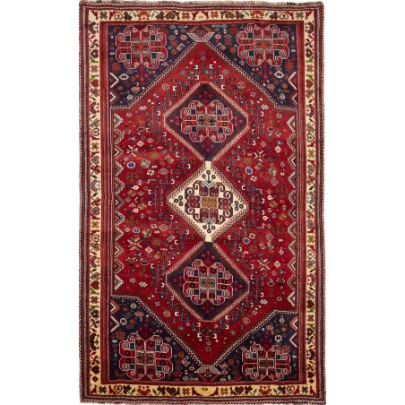 Tappeto Shiraz Persia marrone giallo 175x287
