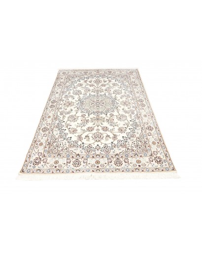 Tappeto Nain 9La Persia bianco verde 130x200