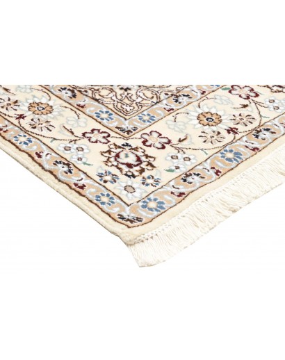 Tappeto Nain 9La Persia bianco verde 130x200