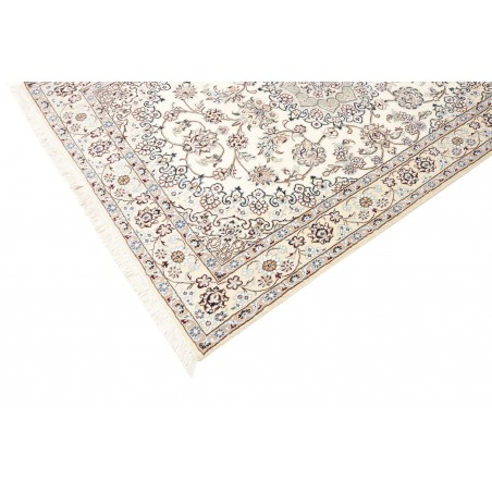 Tappeto Nain 9La Persia bianco verde 130x200