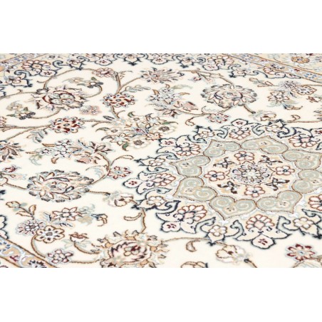 Tappeto Nain 9La Persia bianco verde 130x200