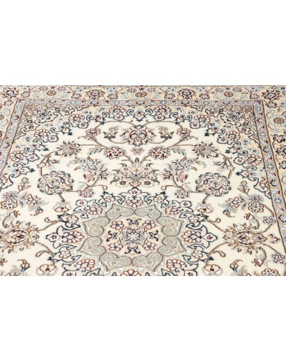 Tappeto Nain 9La Persia bianco verde 130x200
