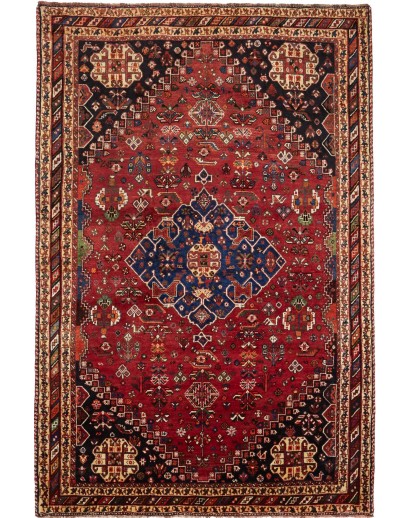 Tappeto Shiraz Fine Persia marrone blu 178x270