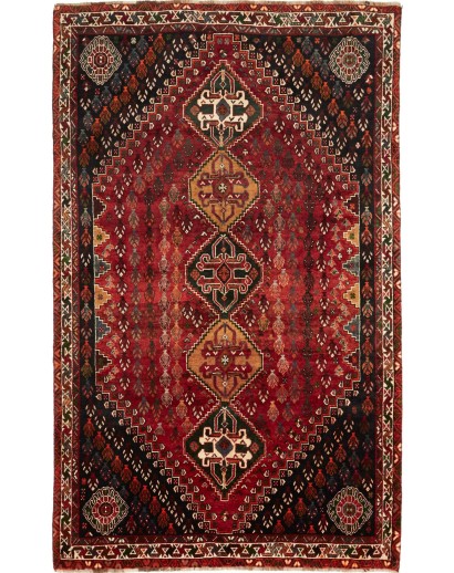 Tappeto Shiraz Persia marrone 167x273