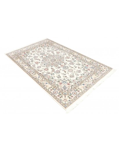 Tappeto Nain 9La Persia bianco verde 133x213
