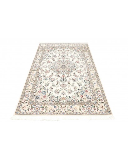 Tappeto Nain 9La Persia bianco verde 133x213