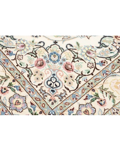 Tappeto Nain 9La Persia bianco verde 133x213