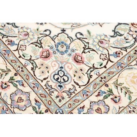 Tappeto Nain 9La Persia bianco verde 133x213