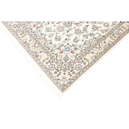 Tappeto Nain 9La Persia bianco verde 133x213