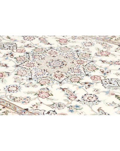Tappeto Nain 9La Persia bianco verde 133x213