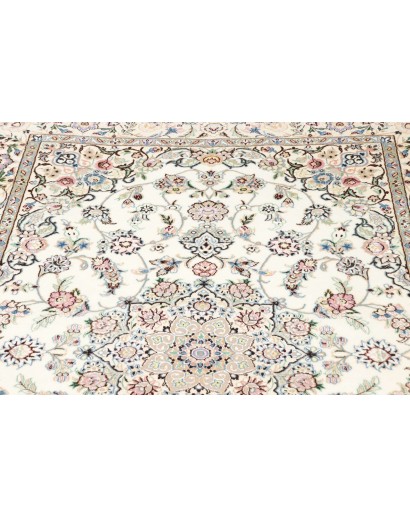 Tappeto Nain 9La Persia bianco verde 133x213