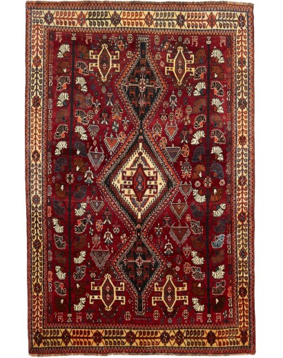 Tappeto Shiraz Fine Persia marrone 160x240