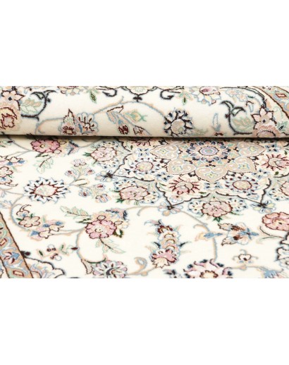 Tappeto Nain 9La Persia bianco verde 133x213