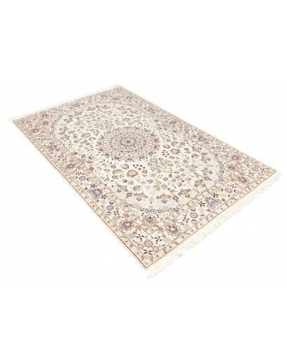 Tappeto Nain 9La Persia bianco azzurro 128x208