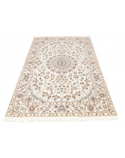 Tappeto Nain 9La Persia bianco azzurro 128x208