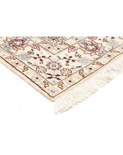Tappeto Nain 9La Persia bianco azzurro 128x208