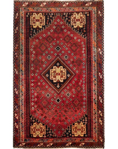 Tappeto Shiraz Fine Persia marrone 160x260