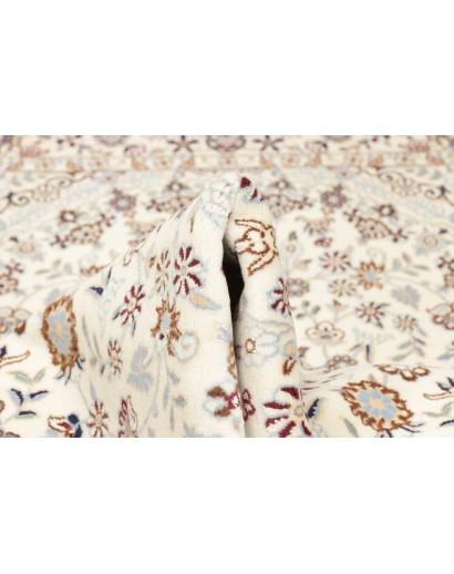 Tappeto Nain 9La Persia bianco azzurro 128x208