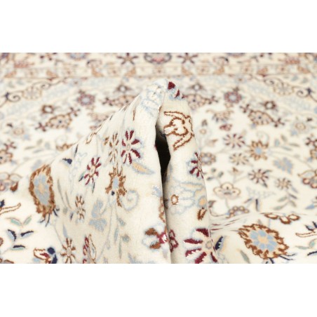 Tappeto Nain 9La Persia bianco azzurro 128x208