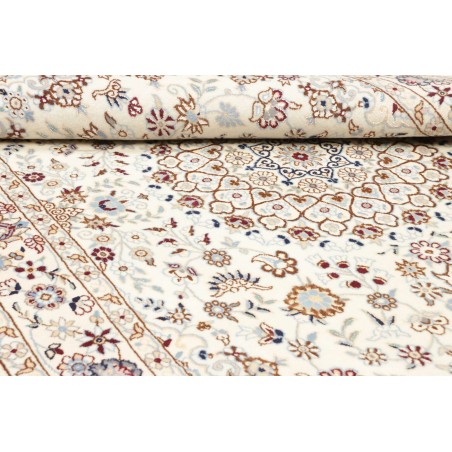 Tappeto Nain 9La Persia bianco azzurro 128x208