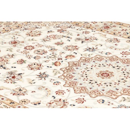 Tappeto Nain 9La Persia bianco beige 127x214