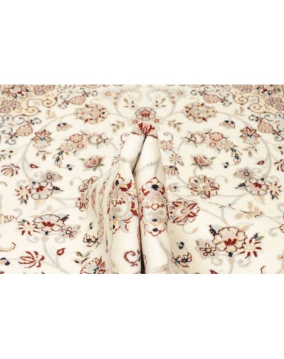 Tappeto Nain 9La Persia bianco beige 127x214
