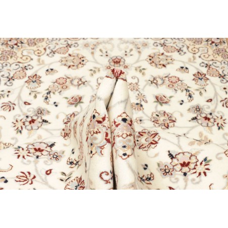 Tappeto Nain 9La Persia bianco beige 127x214