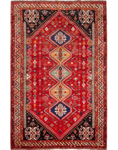 Tappeto Shiraz Persia marrone giallo 178x270