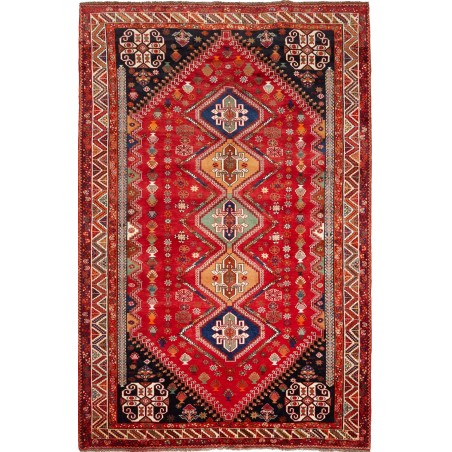 Tappeto Shiraz Persia marrone giallo 178x270